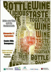foire vins Beaugency en septembre : vins et produits du terroir du Val de Loire